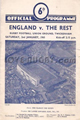 England The Rest 1965 memorabilia